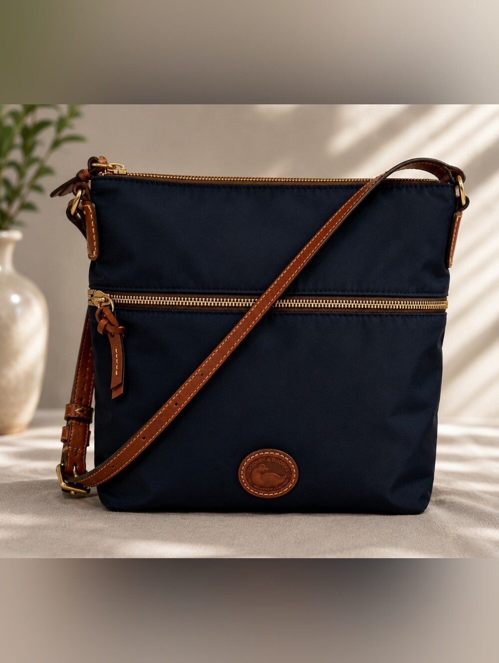 Dooney & Bourke Nylon Expandable Crossbody Bag